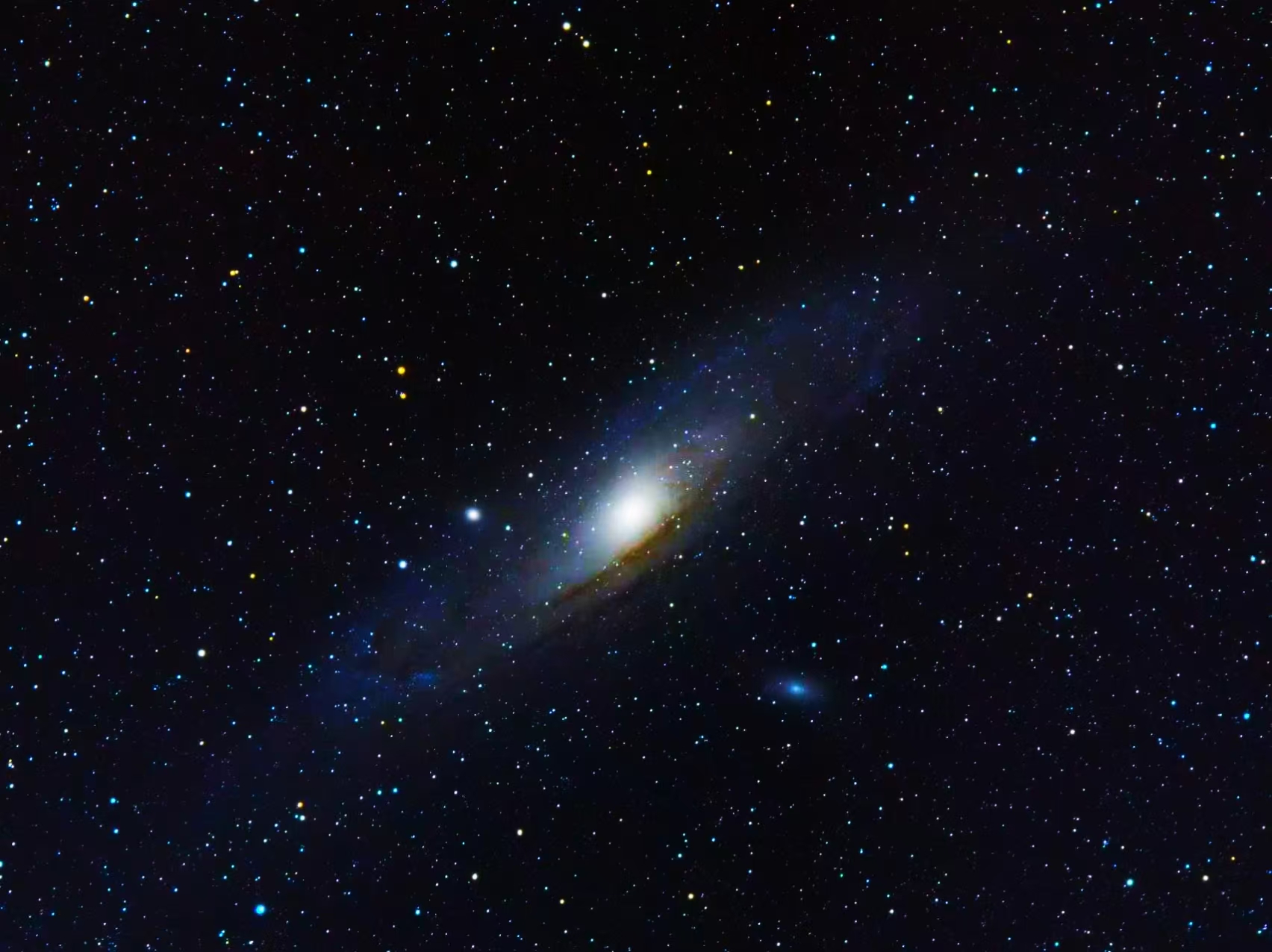 M31 仙女座星系,成员实拍