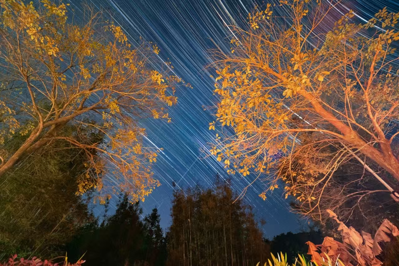 星轨长曝光,成员作品